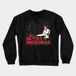 Karate Merry Kickmas Crewneck Sweatshirt